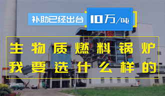 【生物质·补贴】生物质燃料锅炉10万元/吨补助已经出台，我要选什么样的锅炉？